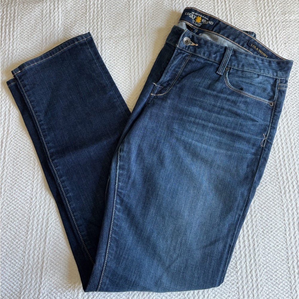 Lucky Brand Lola Skinny Blue Jeans